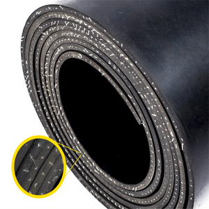 Độ bền kéo cao vải sợi gia cố vải chèn Neoprene SBR tấm cao su CuộN mat - Product Image 4