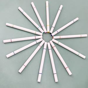 Échantillons gratuits Logo personnalisé Marqueurs de peinture acrylique à double tête Stylos de couleur Marqueurs d'art avec expédition en vrac - Product Image 1