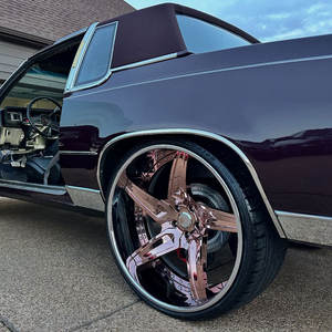 Jantes forgées SJ 22 24 26 28 pouces en chrome rose gold 6x139.7 5x114.3 5x120 5x112 Forgiatos pour Cadillac <span class=keywords><strong>Eldorado</strong></span> - Product Image 2