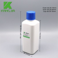 Bouteille de lyse en plastique de haute qualité 500 ml pour hématologie, compatible Mindray BC3000, en PEHD avec bouchons à vis en PP