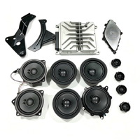 Haut-parleurs de rechange pour Mercedes-Benz GT W190 16-19 avec cache de panneau de porte, amplificateurs et subwoofers