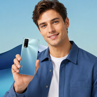 Vente en gros de smartphones Android débloqués Vivo Y20s originaux, écran HD+ de 6,51 pouces, 8 Go + 128 Go, 5000 mAh, charge 18 W, 4G