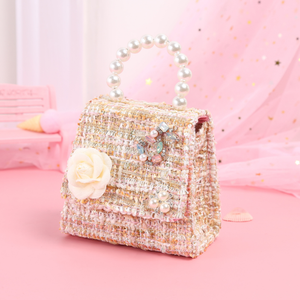 Nouveau Sac à Main Mini Tendance 2026 avec Poignée Courte en Perles, Petit Sac Brodé de Fleurs en Diamant - Product Image 4