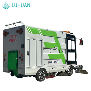 Đầy đủ-đóng điện Ride-On Road sàn Sweeper Bốn bánh xe làm sạch xe máy con lăn bàn chải hiệu quả cao Sweeper - Product Image 6