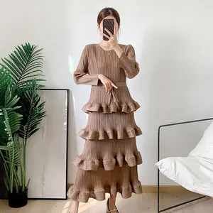 NS 2023 Women's Clothing High-grade Autumn New Fashion Temperament Youthful-looking Cake Dress