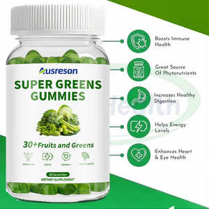 Gomitas Veganas de Vitaminas y Superalimentos ASAP OEM, Suplementos para la Salud, Energía y Apoyo Inmunológico, Super Greens - Product Image 2