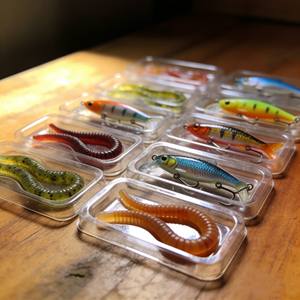 Emballage en blister transparent en PET recyclable et écologique pour leurres de pêche, emballage pour leurres de pêche de la marque XIAMN - Product Image 2