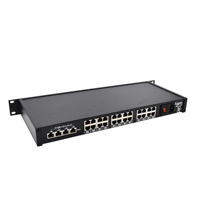 Gateway Ethernet Serial de 24 Puertos Configurable RS232/485/422 a TCP/IP Protocolo Modbus RTU/TCP MQTT 4 Puertos Ethernet 110-240V CA