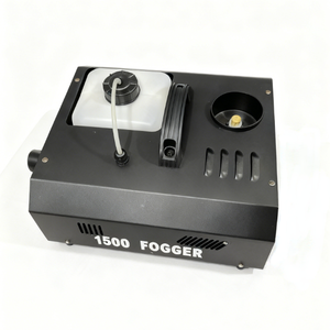 آلة ضباب ودخان بعمود هوائي LED بقوة 1500 واط للأعراس والحفلات، كهربائية مع جهاز تحكم عن بعد - Product Image 2