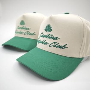 Gorra de Béisbol Deportiva Estructurada de Cinco Paneles, Unisex, Personalizada, de Alta Calidad, en Algodón Oxford Dobby con Cierre a Presión y Dos Tonos - Product Image 5