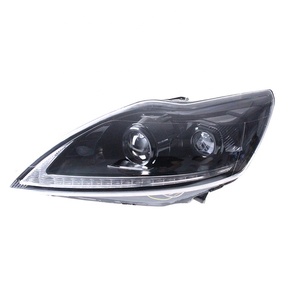 Adecuado para Ford <span class=keywords><strong>Focus</strong></span> 2009-2013 montaje de faro lente de modificación LED faro Luz de circulación diurna lámpara frontal de giro de agua - Product Image 5