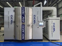 Mesin Pelapis Vakum PVD Efisiensi Tinggi Multi Arc Ion Deposition untuk Bagian Logam, Keramik, dan Kaca