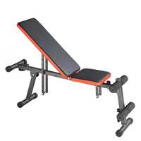 Banc de musculation multi-angles réglable en métal robuste pour entraînement complet du corps à domicile