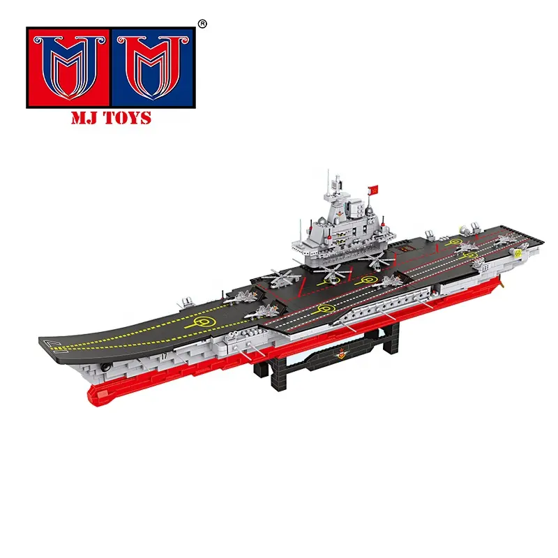 1:306 Schaal China Vliegdekschip Bouwstenen Model Speelgoed 2294 Deeltjes Bouw Leren Speelgoed