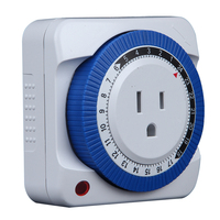 Harga Pabrik Interval 15 Menit Timer 24 Jam Us Plug-Di Dalam Ruangan Timer 125V Timer Mekanik Kami