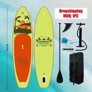 FUNWATER Vietnam livraison directe planche de surf grande taille Sup planche Wakeboard Paddleboard sous-planches gonflable Paddle Board Sup