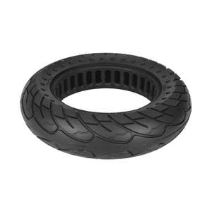 Neumático sólido de 10 pulgadas 10*2.5 con ranura de 37 mm, neumático hueco de goma a prueba de explosiones con diseño de panal de abeja 10X2.5 para patinete eléctrico. - Product Image 6