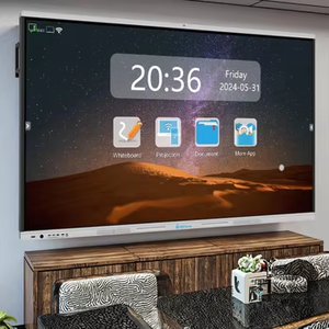 55 65 <span class=keywords><strong>75</strong></span> 85 86 98 110 pouces stylo doigt tactile interactif écran plat 4k Lcd numérique interactif cartes intelligentes pour l'enseignement des écoles - Product Image 6