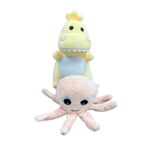 Nouveauté 2026 : Jouets en <span class=keywords><strong>peluche</strong></span> personnalisés en gros, <span class=keywords><strong>poulpe</strong></span> et dinosaure moelleux, animaux brodés mignons, jouets en <span class=keywords><strong>peluche</strong></span> pour cadeaux - Product Image 2