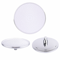 Ensemble de douche moderne chromé avec tuyau, haute pression, économie d'eau, design écologique, jet réglable