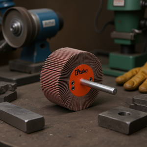 Roue à lamelles abrasives Ttake 25x10 mm, grain 240, tige de 3 mm pour le meulage de précision - Product Image 3