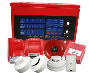 8/16 Zone Complete Fire Alarm System Fire Alarm Annunciator Panel Conventional Fire Alarm Panel