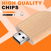 Flashdisk Kayu Bentuk Pena 16GB USB 2.0/3.0 dengan Garansi 2 Tahun