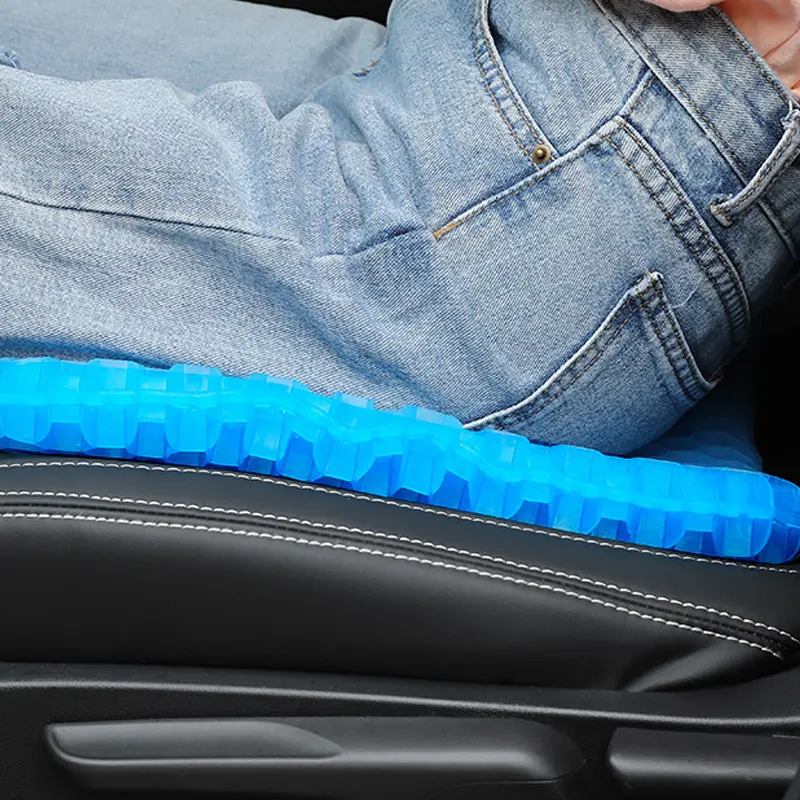 New Car Use Gel Seat Cushion for Pressure Pain Relief Cooling Coccyx Seat Cushion