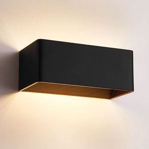 <span class=keywords><strong>Applique</strong></span> <span class=keywords><strong>murale</strong></span> LED d'intérieur moderne avec <span class=keywords><strong>applique</strong></span> corporelle en aluminium haute luminosité <span class=keywords><strong>pour</strong></span> <span class=keywords><strong>escalier</strong></span> grand éclairage carré noir design - Product Image 1