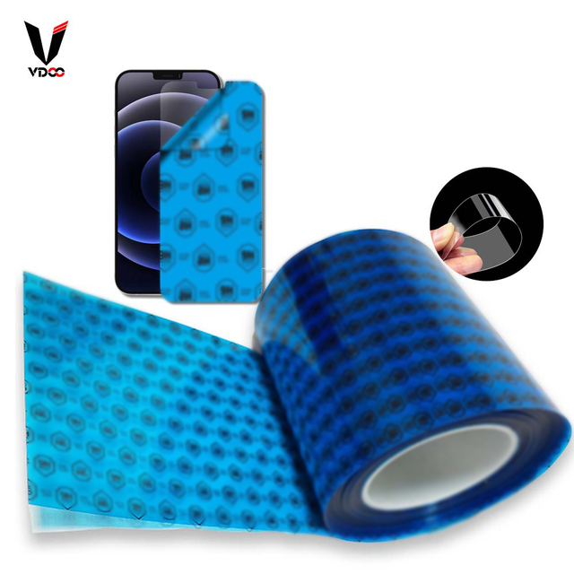 High Quality 100% Anti-Shock Anti-scratch Roll Material Raw Flexible 9H Nano Material Support Customized Screen Protector