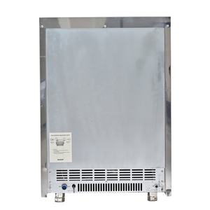 Mesin Pembuat Es Komersial Stainless Steel di Bawah Meja, Berdiri Sendiri, 220V, Otomatis, dengan Fitur Pembersihan Otomatis - Product Image 4