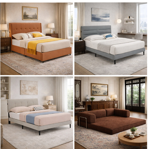 <span class=keywords><strong>Letto</strong></span> King Size Salvaspazio 120x200 Stile Giapponese con Contenitore Multifunzione e Base a Molle - Product Image 2