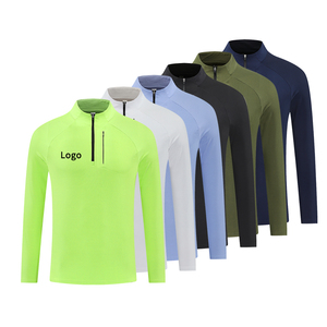 Camisas atléticas grandes y altas para hombre, venta al por mayor, camiseta completa de secado rápido lisa de poliéster - Product Image 1