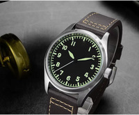 Montre automatique mécanique pour homme, en titane de haute qualité, verre saphir 20 ATM, NH35 C3, pour plongée et pilote, vente en gros sur mesure