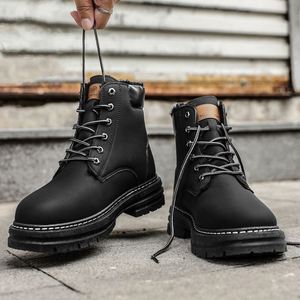 2026 Autumn and Winter New Warm Shoes Outdoor <b>Work</b> Snow <b>Boots</b> - Product Image 3