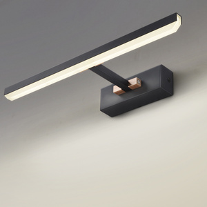 Modern New Design Picture Lightup LED <b>Mirror</b> Wall Lamp Black IP44 Rated 3000K/4000K/6000K Color Temp 50000 Hours Lifespan COMBO - Product Image 4