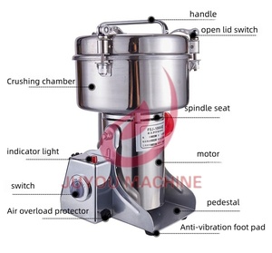 Công Nghiệp Tốc Độ Cao Điện Tự Động Gia Vị Bột Làm Máy Nghiền Nghiền Khô Gia Vị Thực Phẩm Máy Xay Máy Móc - Product Image 1