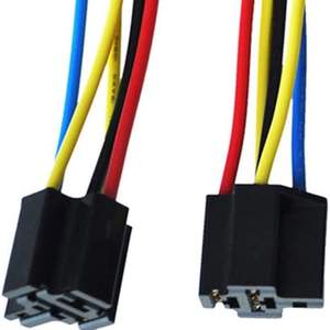Enchufe de relé <span class=keywords><strong>WQE</strong></span> WL02 30A/40A 12V/24vdc con cable de 4/5 pines para relé de coche/relés automáticos - Product Image 5