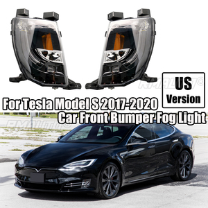 Feux antibrouillard avant à LED pour Tesla Model S version américaine 2012-2020, ensemble de feux antibrouillard 2013 2014 2015 2016 2017 2018 2019 - Product Image 1