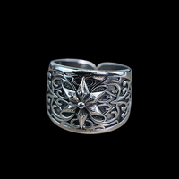 Colección de Anillos Punk Vintage para Hombre al por Mayor: Diseños Retro Geniales de Totem, Geometría, Calavera, Lobo y Águila