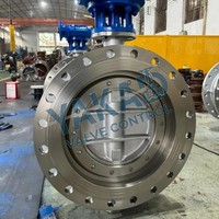 Vanne papillon cryogénique à bride pour basses températures (-196°C) pour pipeline d'oxygène liquide en acier inoxydable