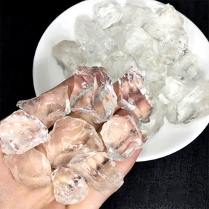 หินคริสตัลใสธรรมชาติสีขาว ขนาด 2-5 ซม. สำหรับอโรมาเธอราพี ของตกแต่ง ขายดีข้ามประเทศ - Product Image 4