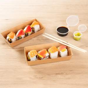 Baguettes jetables en bambou personnalisées avec design moderne, emballage en papier écologique pour le camping, option de logo personnalisé - Product Image 2