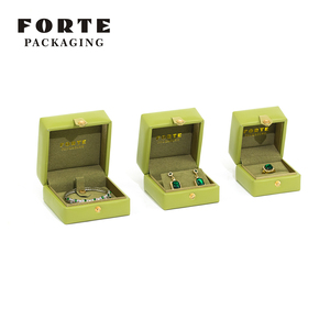 Boîte de rangement pour bijoux en cuir FORTE, nouveau design, arrivée tendance, pour femmes, angle droit - Product Image 2