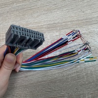 Adaptador de Cableado de 16 Pines para Radio Estéreo de Coche, Conector de Cable de Alimentación Universal para Android