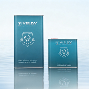 น้ำยาผสมสีอะคริลิคเรซิ่นยี่ห้อ YINDY รุ่น S-328 สำหรับรถยนต์ เฟอร์นิเจอร์ และเครื่องใช้ไฟฟ้า ใช้สำหรับพ่นสี ขนาด 1 ลิตร - Product Image 2