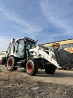 Chargeuse-pelleteuse 420 avec moteur diesel Cummins 75KW, capacité de la benne de 1,3 m³, origine Shandong