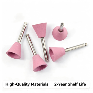 Fresas Dentales de Diamante RA/CA con Forma de Llama, Grano Medio, para Uso en Laboratorio con <span class=keywords><strong>Composite</strong></span> y Zirconia - Product Image 1