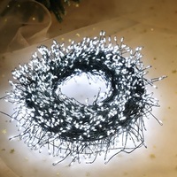Guirlande lumineuse LED pour sapin de Noël, étanche IP44, avec commande sans fil, longueur 75 m, pour une utilisation intérieure et extérieure pendant les fêtes