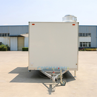 Concession de fourgons alimentaires commerciaux remorque rue Mobile chariot de camion remorque de restauration rapide avec cuisine complète à vendre états-unis australie